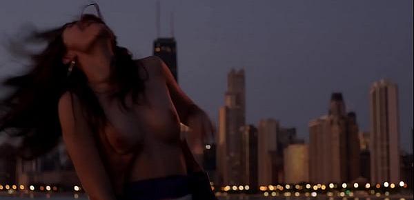  Emmy Rossum - Topless outside in Shameless Sex Scene - (uploaded by celebeclipse.com)